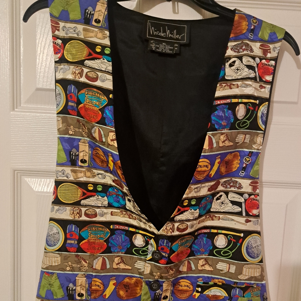 NICOLE MILLER Spaulding Sports Vests